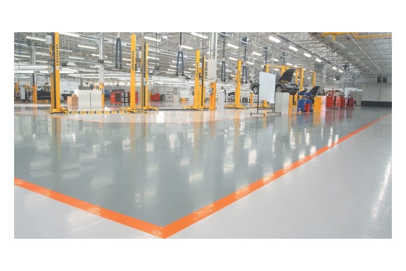 Factory floor coating 2