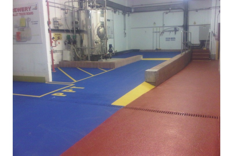 Factory floor coating 4